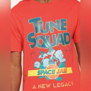 NWT Diamond Supply Co. Shirt Space Jam Three on Three Red